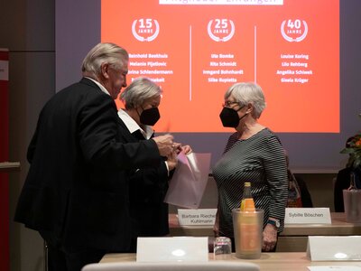 Ehrung langjähriger Mitglieder | © AWO Bremerhaven Ehrung langjähriger Mitglieder | © AWO Bremerhaven